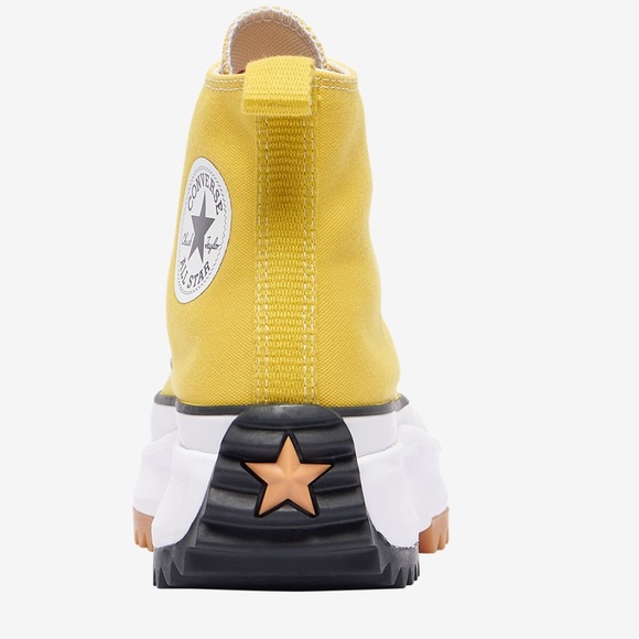 BRAND NEW NEVER WORN Converse Run Star Hike Sneakers in Yellow-woman’s size 6.5 - Picture 9 of 10